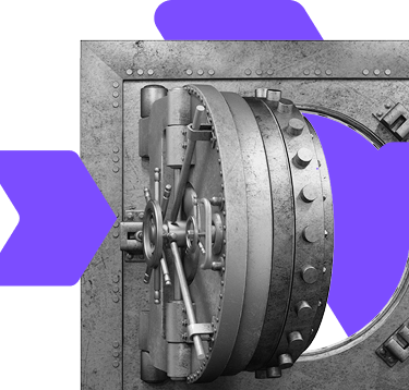 Secure steel vault door, symbolising WIUS Capital’s diverse and safeguarded asset class investment opportunities
